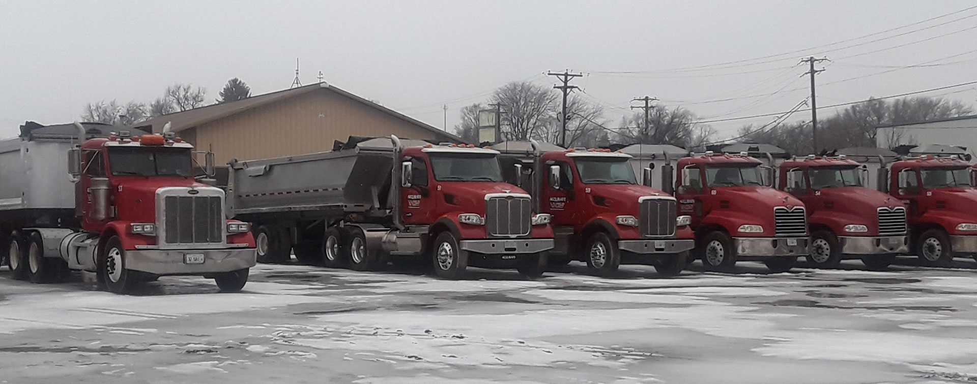 Accurate Logistics Truck Fleet